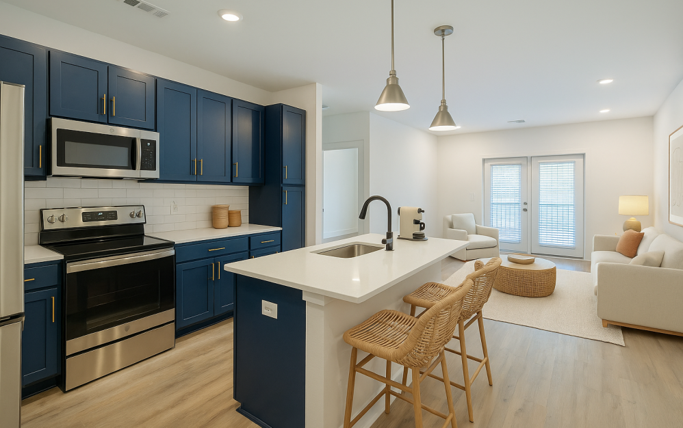 B1 Kitchen/Living Room 